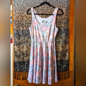 Disney Hot Topic Little Mermaid Dress skater sm